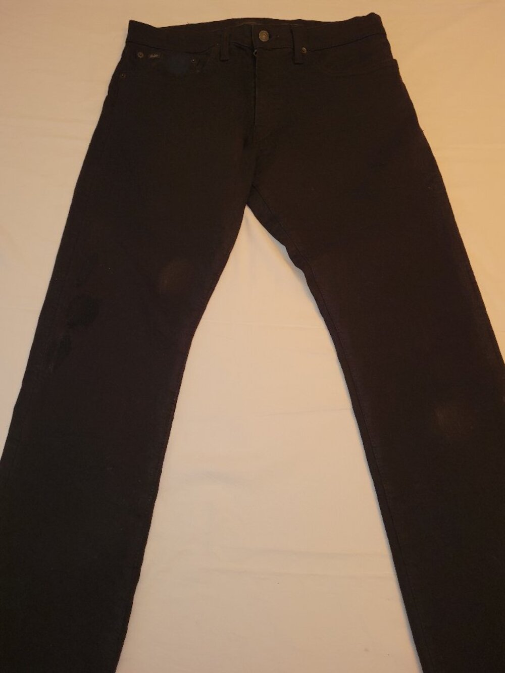 Polo Ralph Lauren Black Jeans Slim Straight
